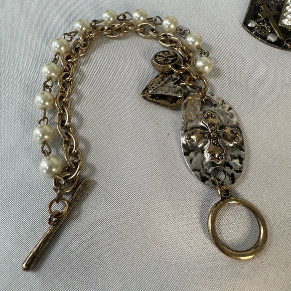 Faith based cross necklace and bracelets industrial vibe - Picture 7 of 7